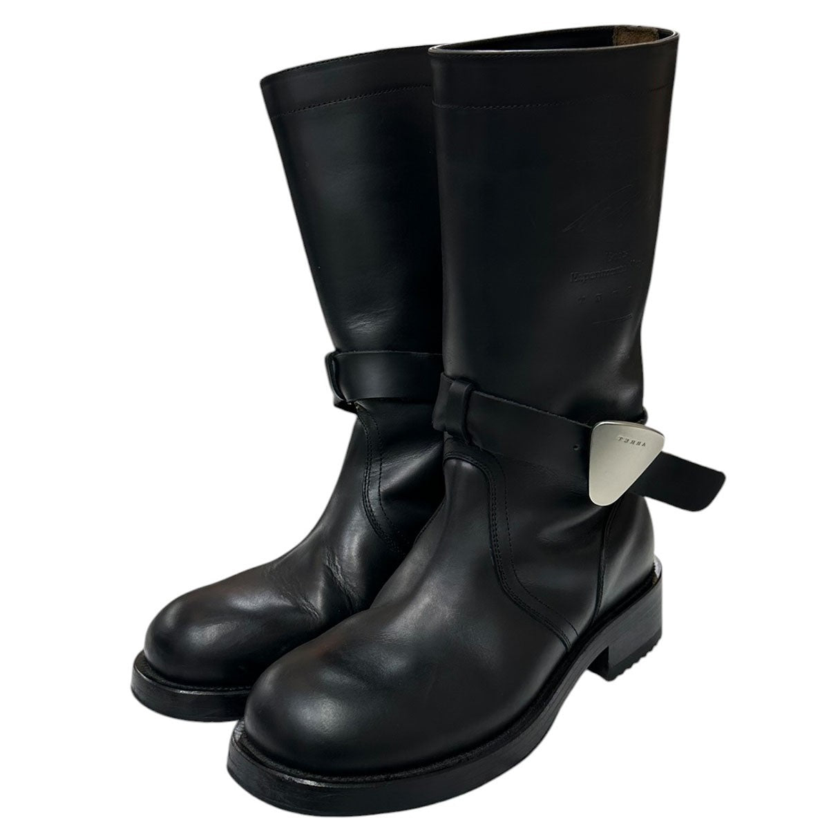 Leather Mid-calf bootsレザーロングブーツ