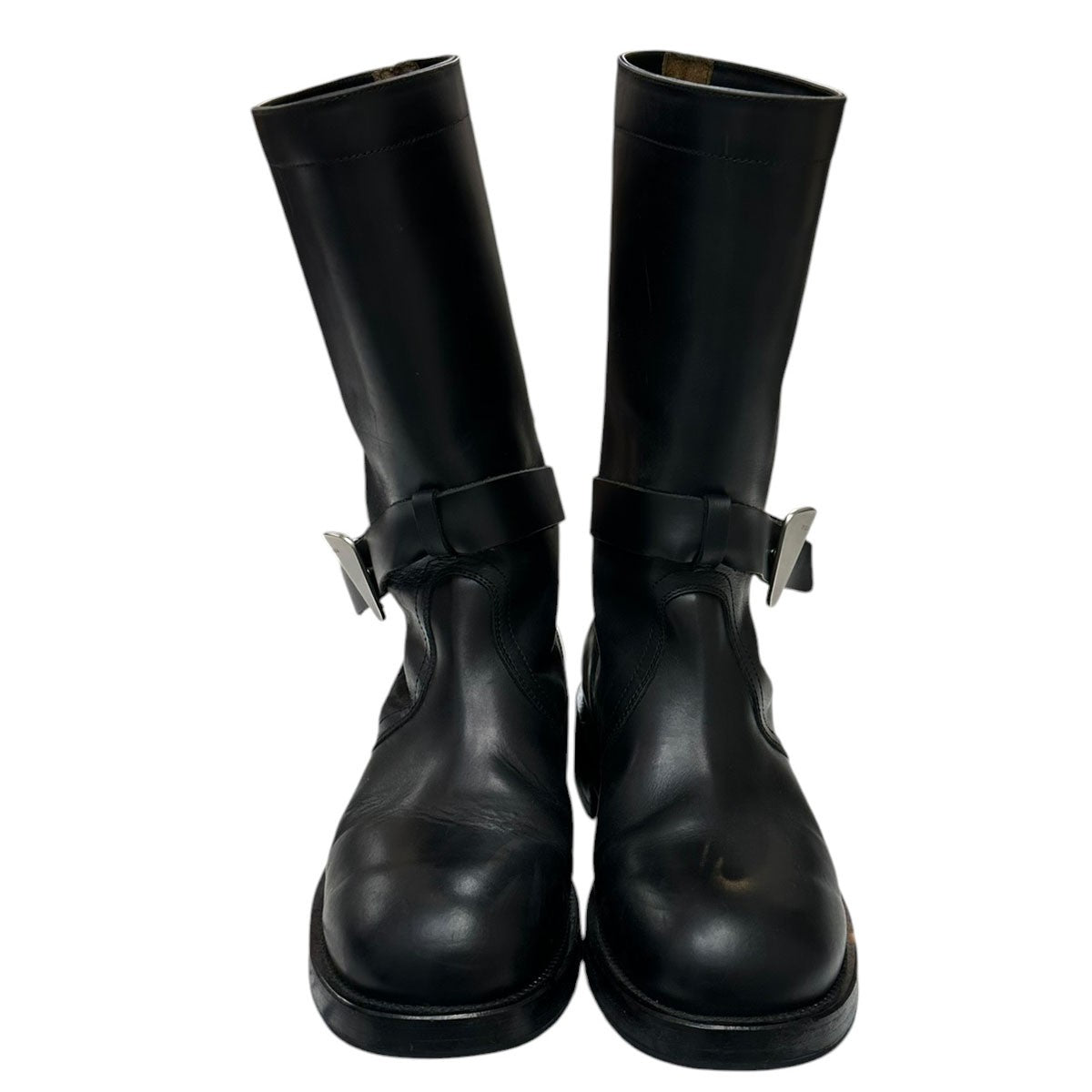 Leather Mid-calf bootsレザーロングブーツ