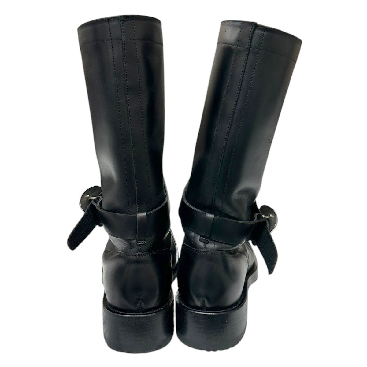 Leather Mid-calf bootsレザーロングブーツ