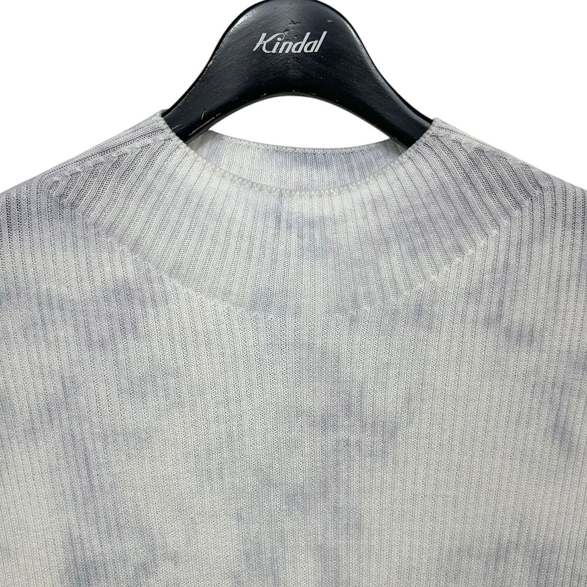 DYEING SHORT SLEEVE TOPムラ染めモックネックショートスリーブトップCF011KN059JP00