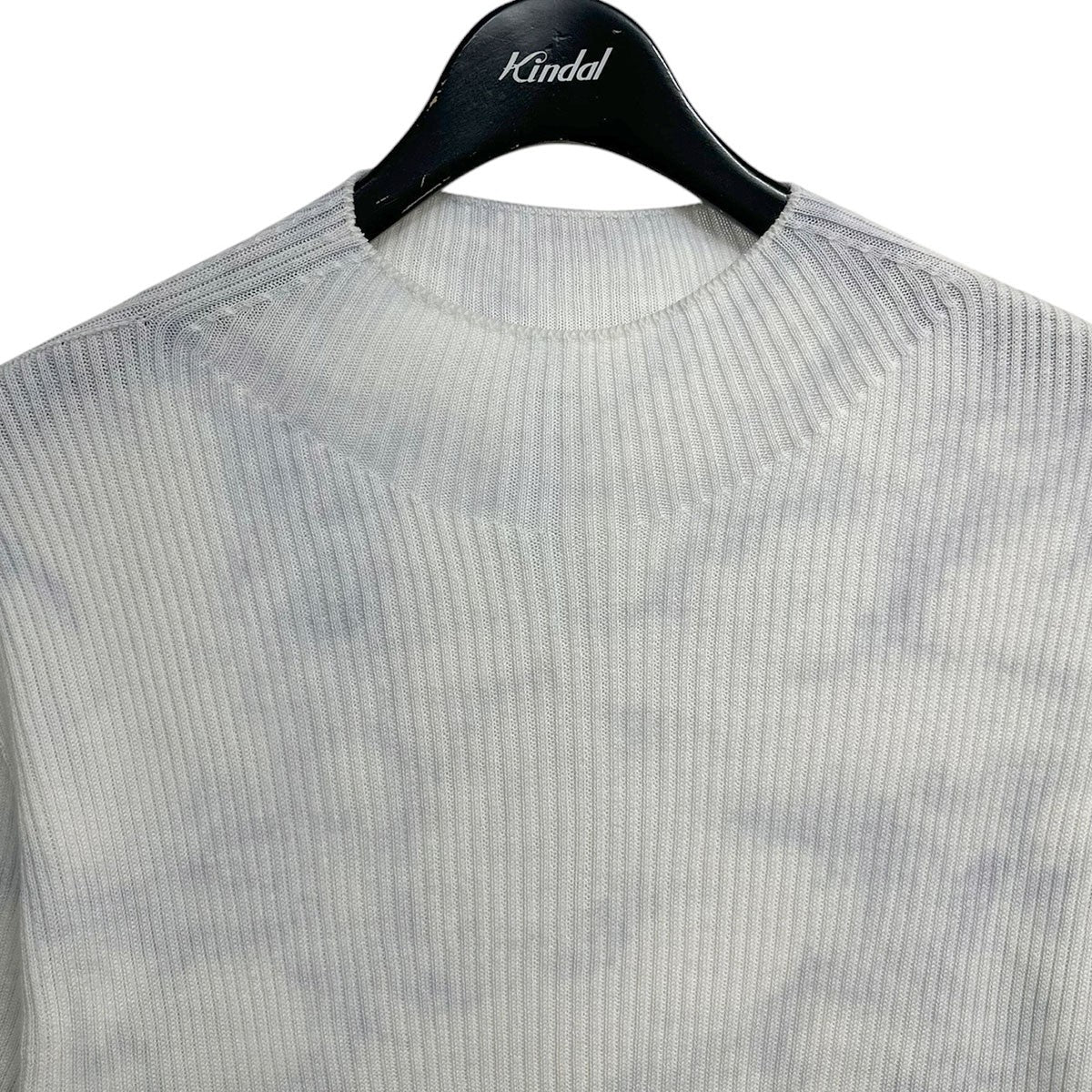 DYEING SHORT SLEEVE TOPムラ染めモックネックショートスリーブトップCF011KN059JP00