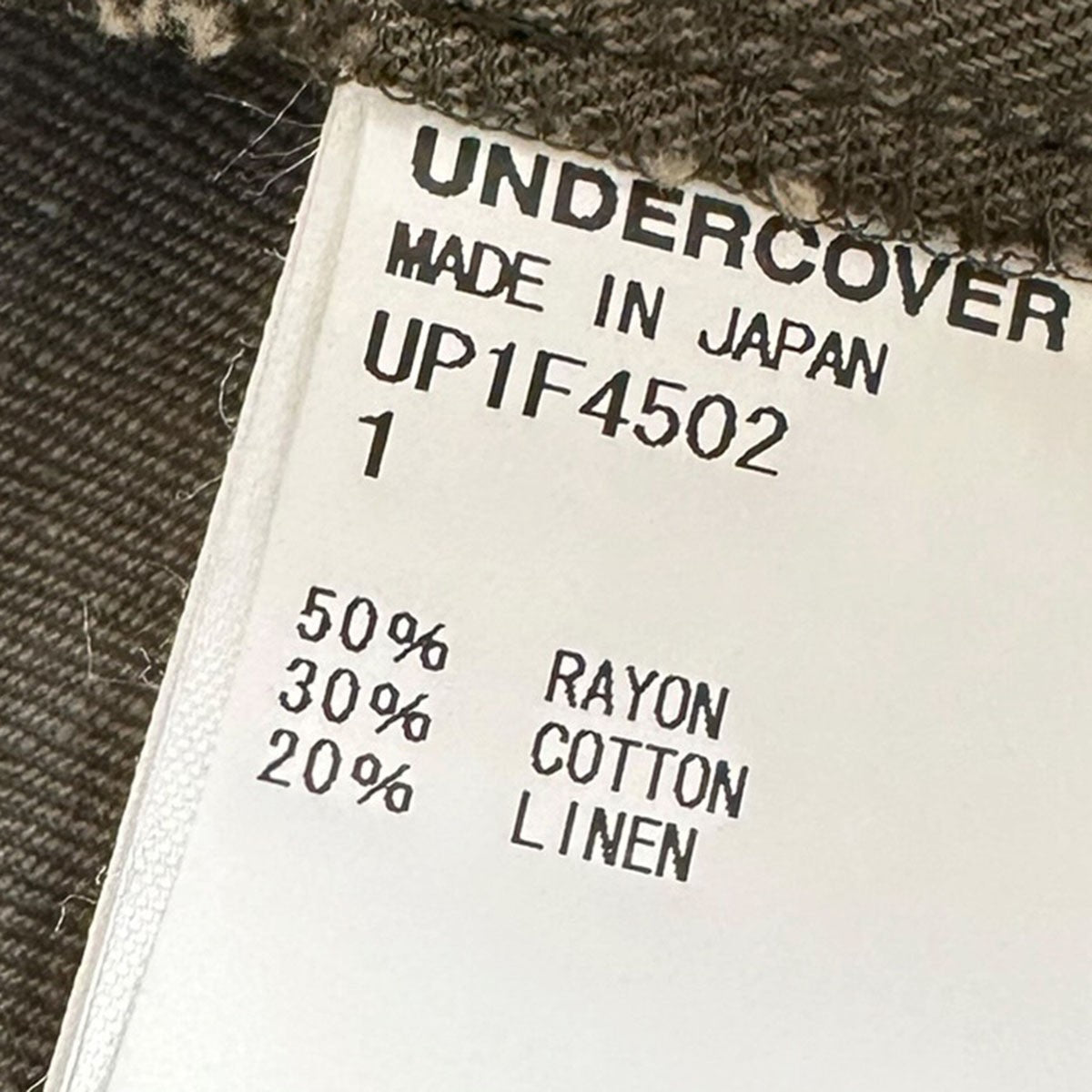 26SSリネン・コットン混レーヨンワイドパンツUP1F4502
