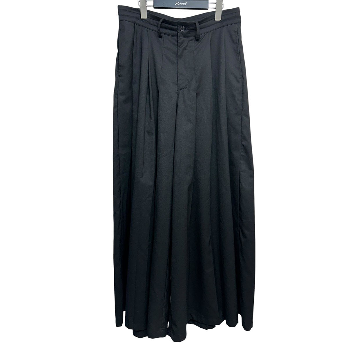 Tuck pleats hakama pantタックプリーツハカマパンツN25-016-BLK