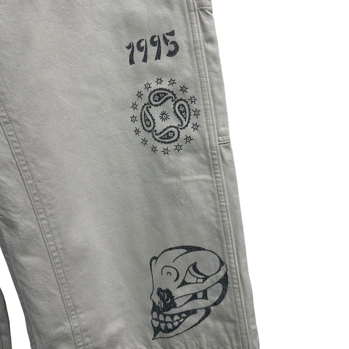 26SSTATTOO FLASH PRINT MODERN DENIM PAINTERタトゥーフラッシュプリントモダンデニムペインターパンツ26440417