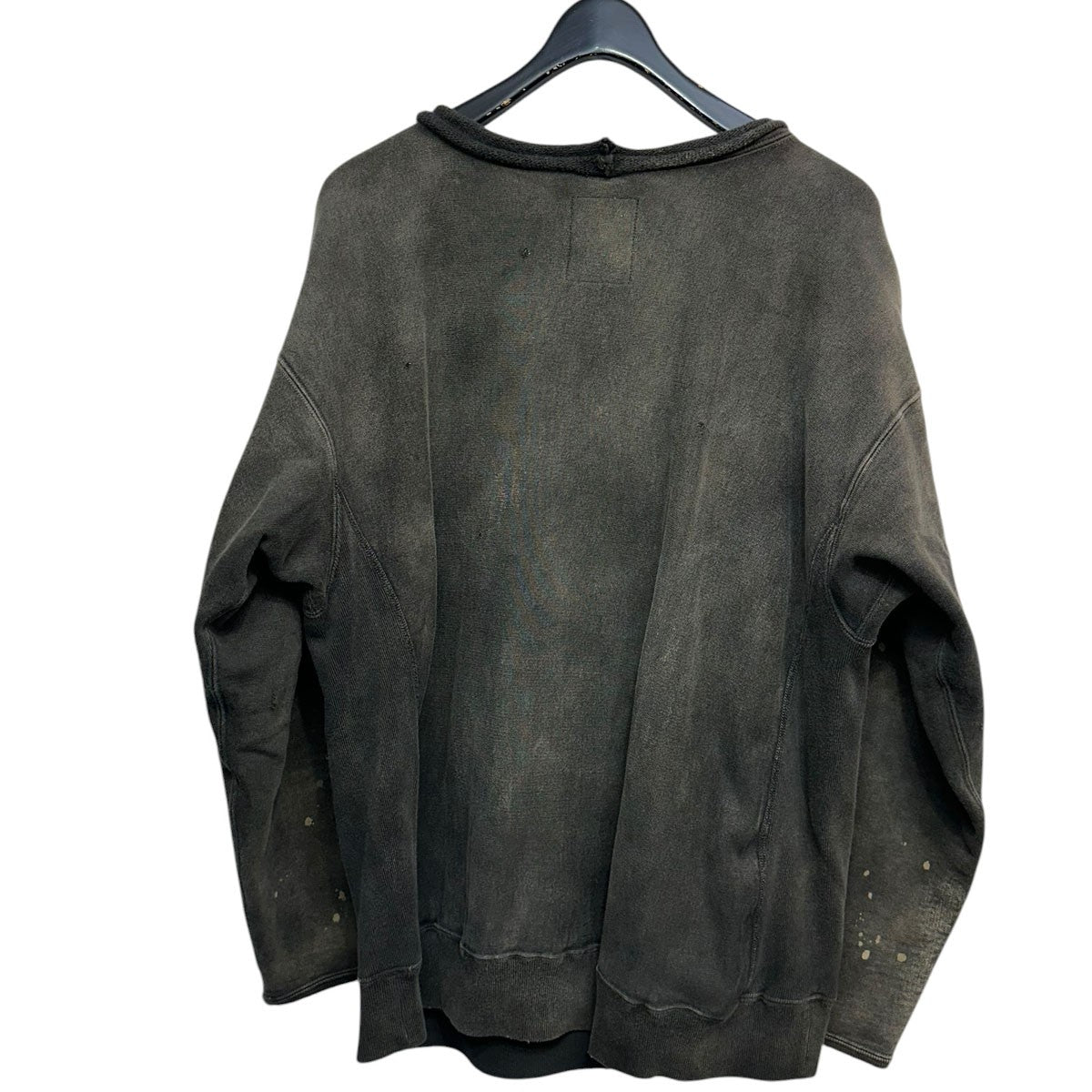 CHEMISTRY CUT OFF SWEAT SHIRTSエイジング加工カットオフスウェットシャツ