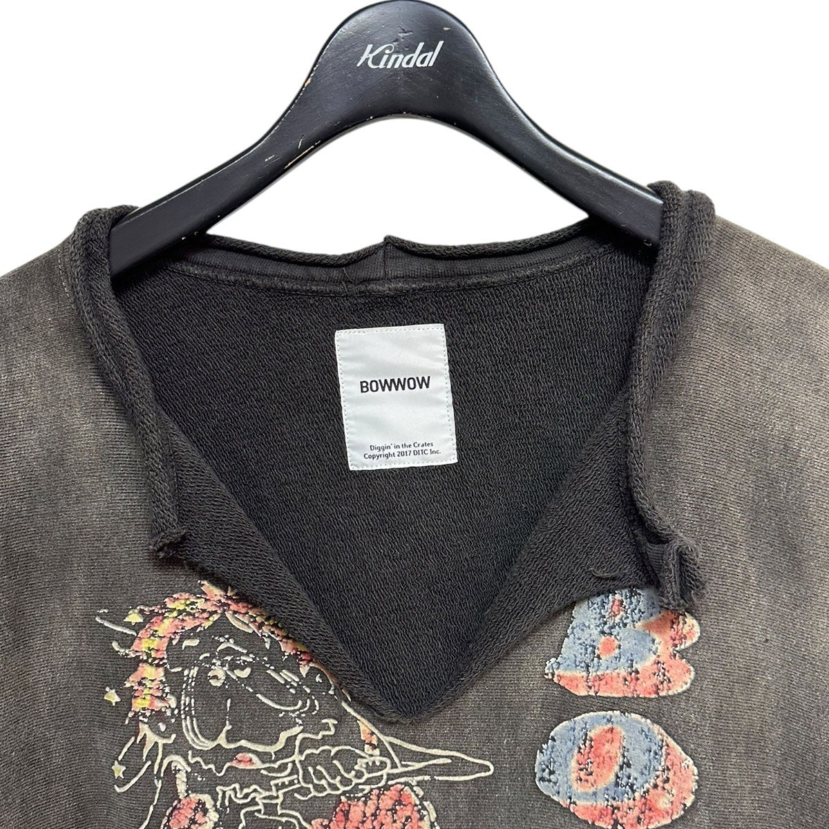 CHEMISTRY CUT OFF SWEAT SHIRTSエイジング加工カットオフスウェットシャツ