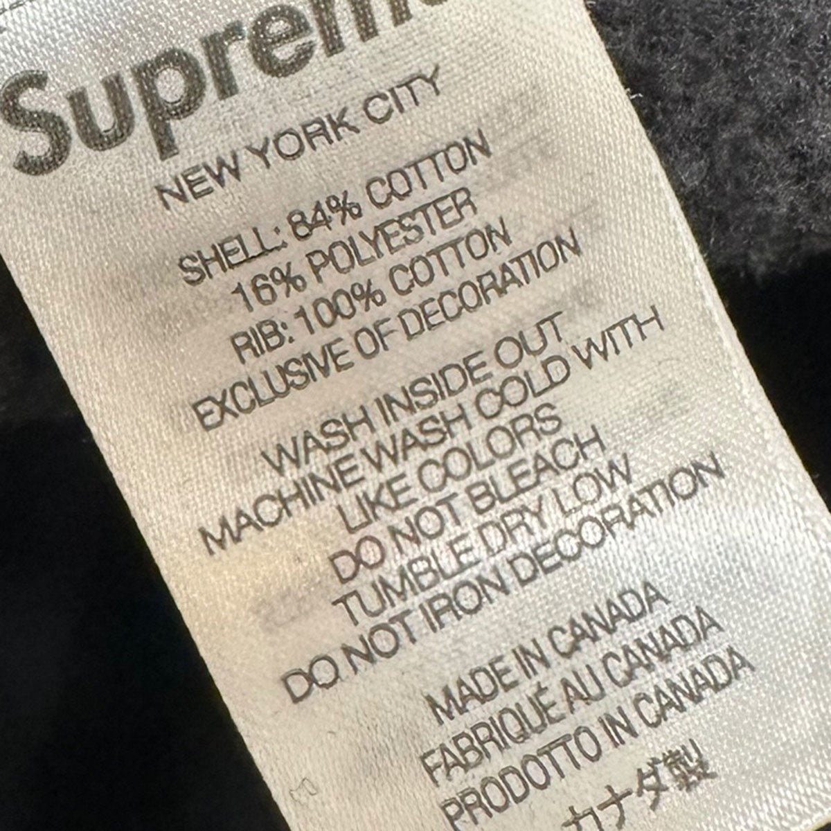 24AWBox Logo Hooded Sweatshirtボックスロゴフーデッドスウェットシャツ