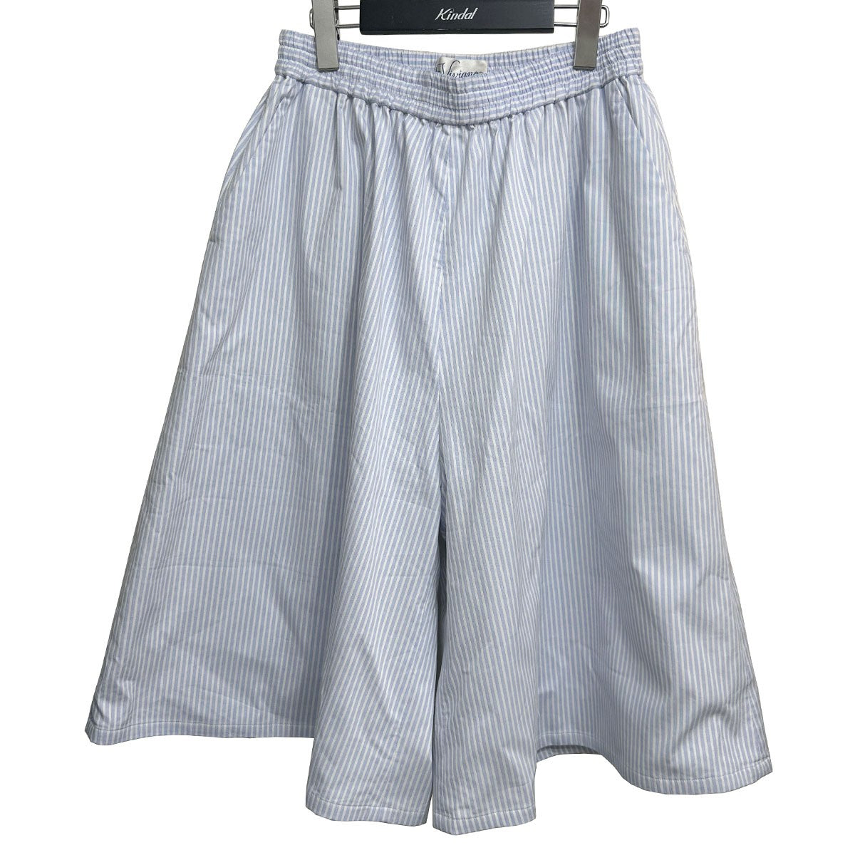 26SSWIDE SHORTSストライプワイドショーツVM-SS26-SP07