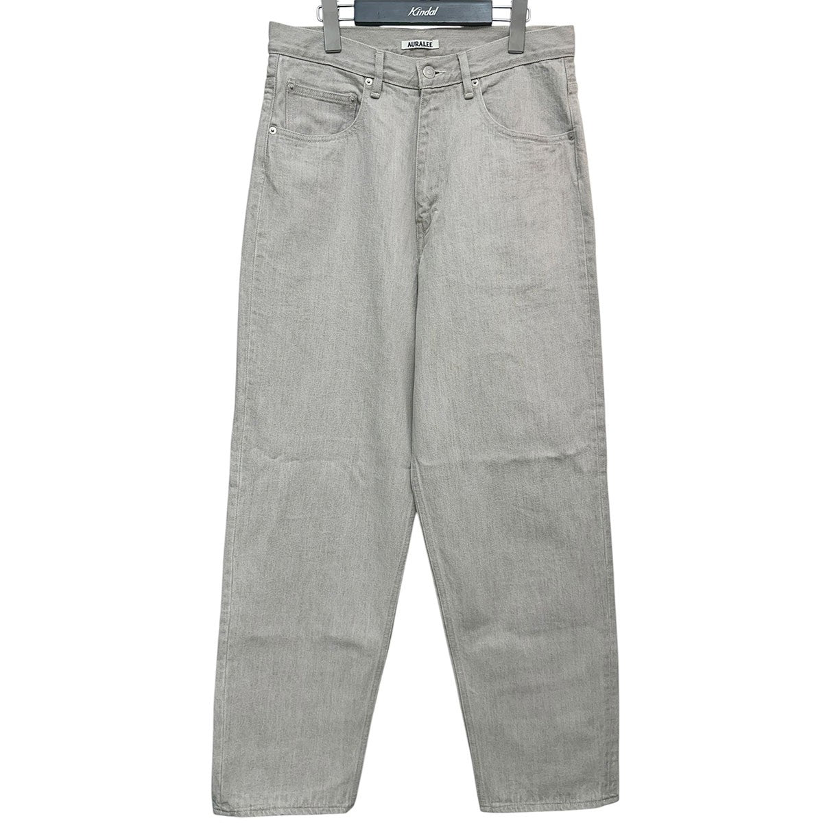 26SSFADED HARD TWIST BROWN DENIM WIDE PANTSデニムパンツA26SP02BD