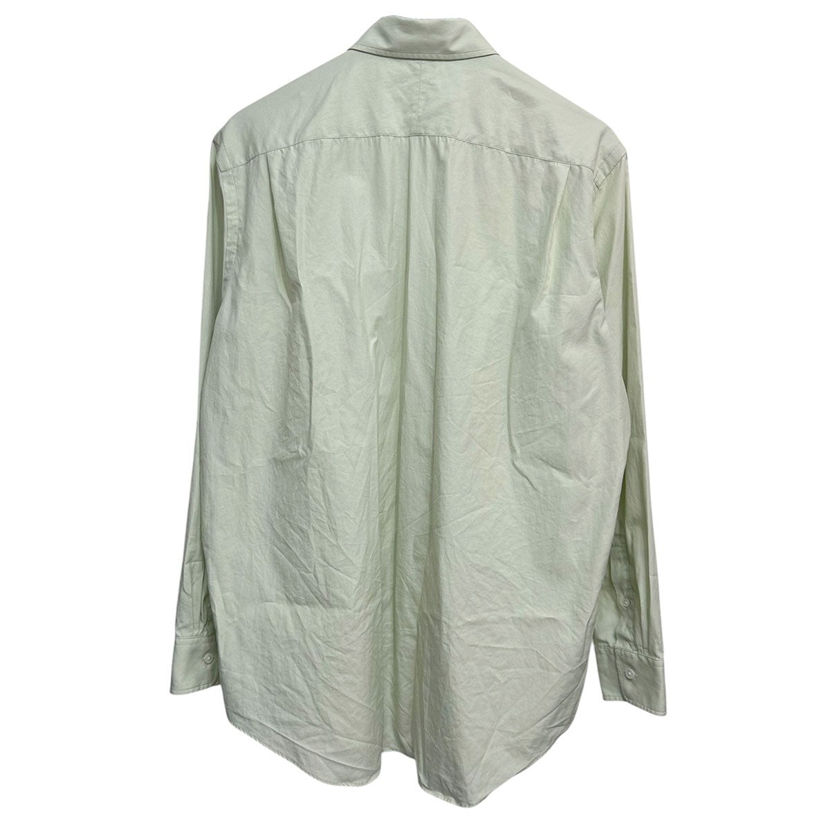 WASHED FINX TWILL SHIRTコットンツイルシャツA25SS01TN