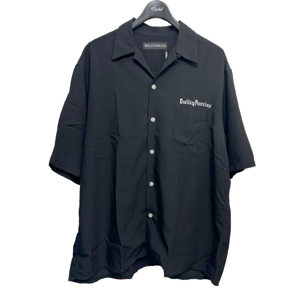 50’S SHIRT S S (TYPE-2)ロゴ刺繍オープンカラー半袖シャツ25SS-WMS-OC06