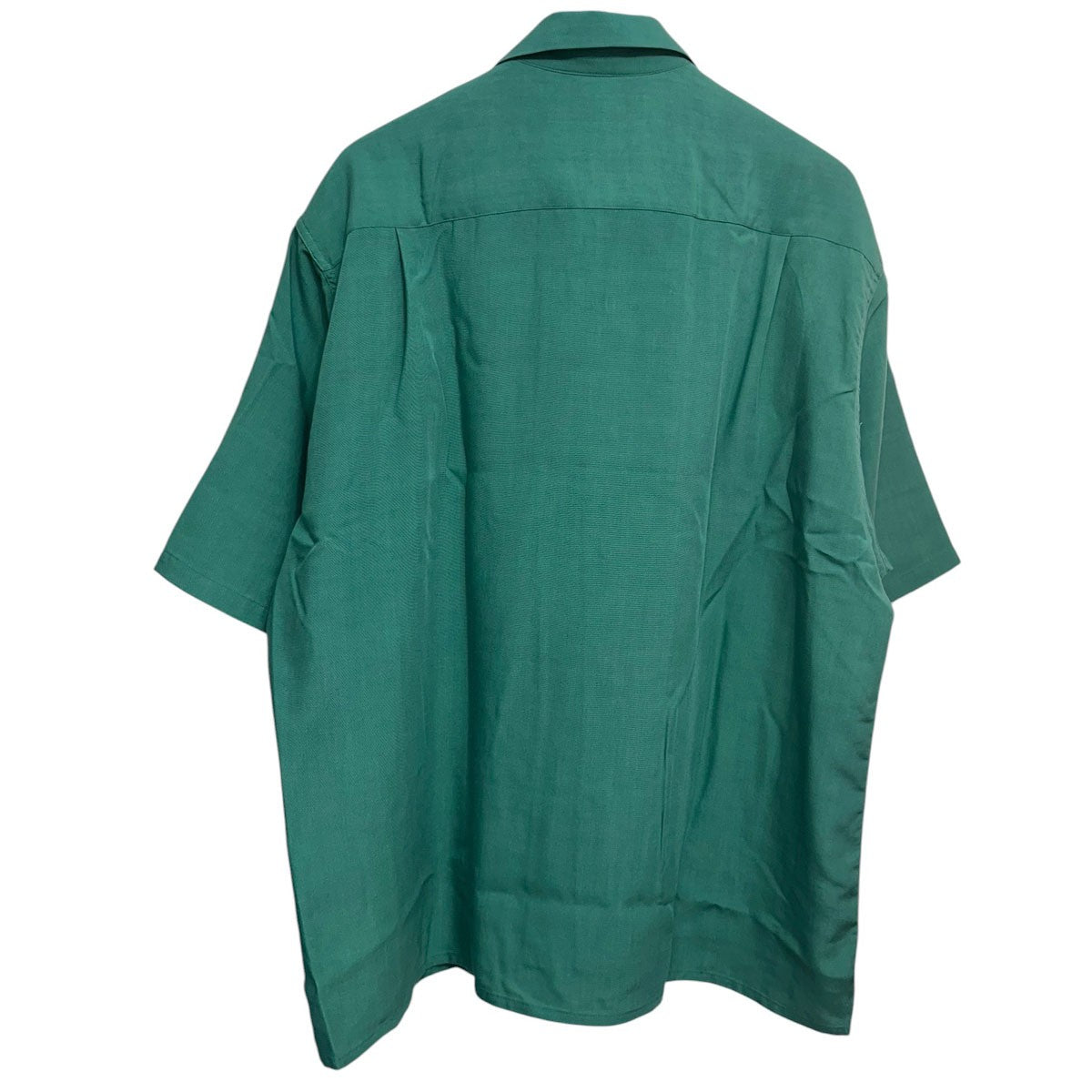 50’S SHIRT S S (TYPE-2)ロゴ刺繍オープンカラー半袖シャツ25SS-WMS-OC06