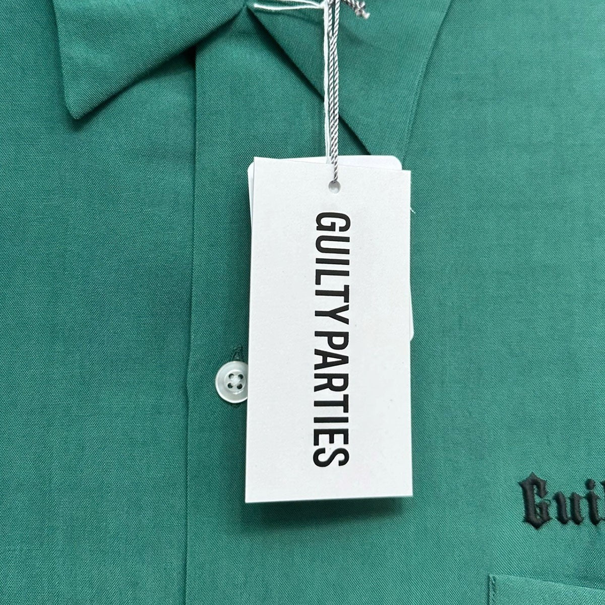 50’S SHIRT S S (TYPE-2)ロゴ刺繍オープンカラー半袖シャツ25SS-WMS-OC06