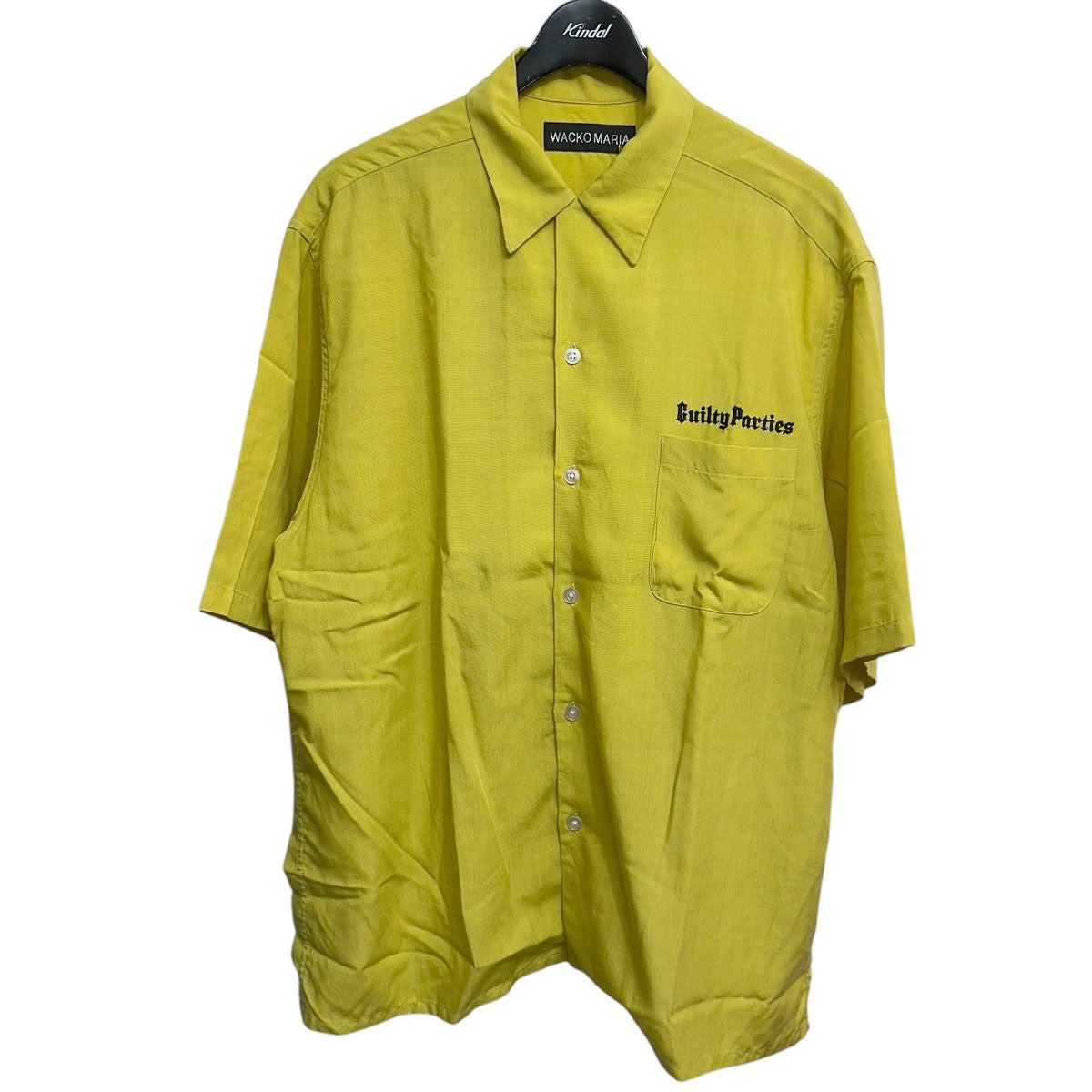 50’S SHIRT S S (TYPE-2)ロゴ刺繍オープンカラー半袖シャツ25SS-WMS-OC06