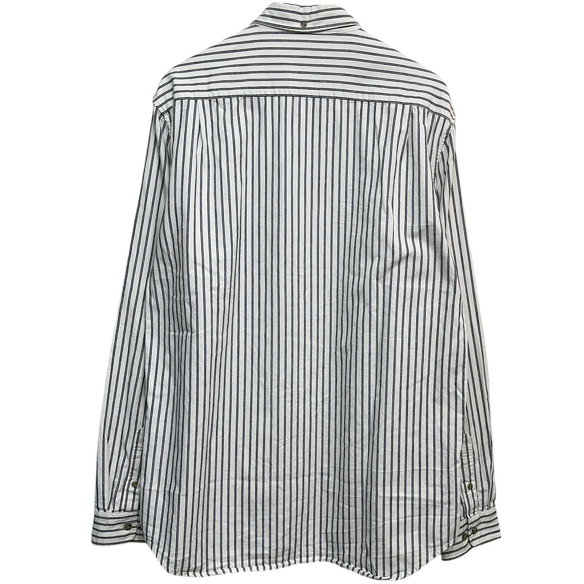 サ*中様 Supreme ストライプ ボタンダウンシャツ Supreme(シュプリーム) ストライプボタンダウンシャツ ホワイト サイズ