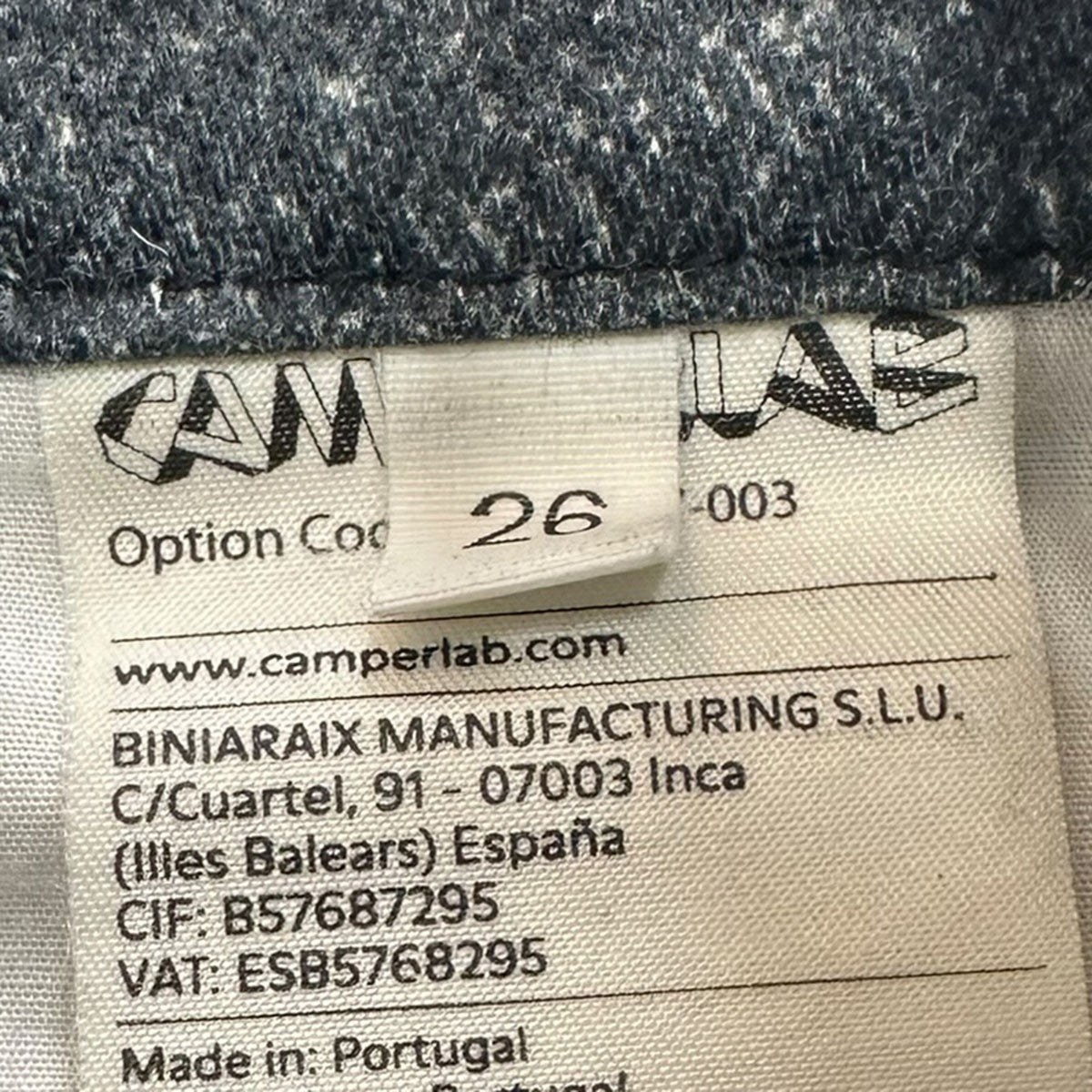 CAMPERLAB(カンペールラボ) Denim Shortsデニムショーツ ハーフパンツ