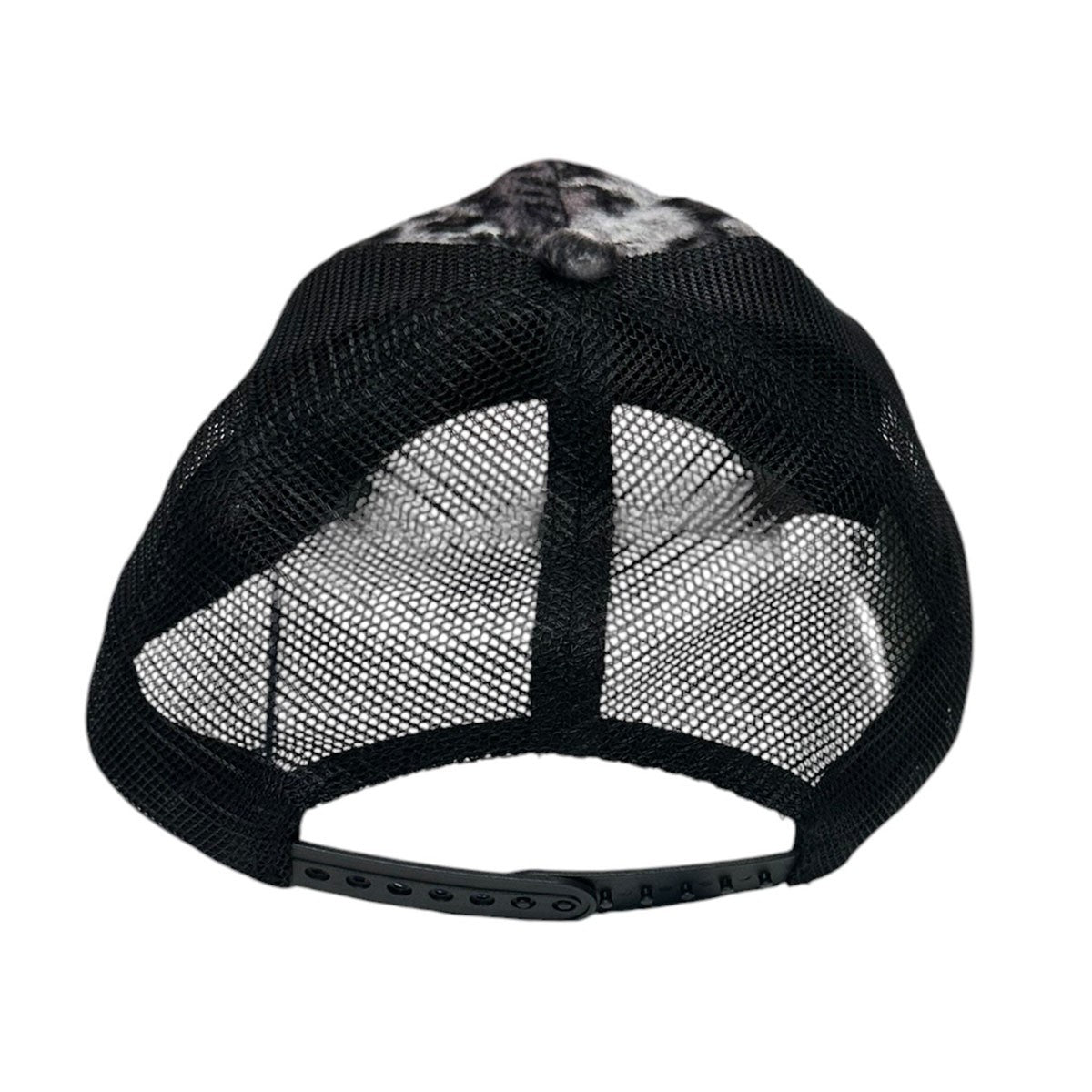 26SSMECHANIC LOGO PATCH LEOPARD MESH HATロゴパッチメッシュベースボールキャップ
