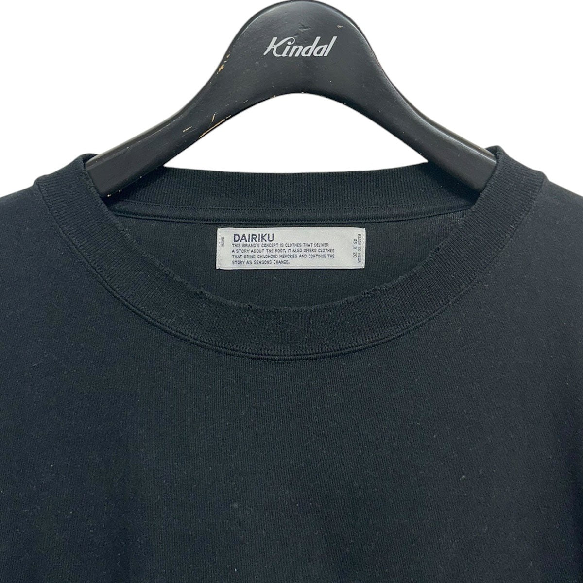 easy Rider Embroidery＆Print Teeロゴパッチオーバーサイズ長袖Tシャツ25SS ER-1