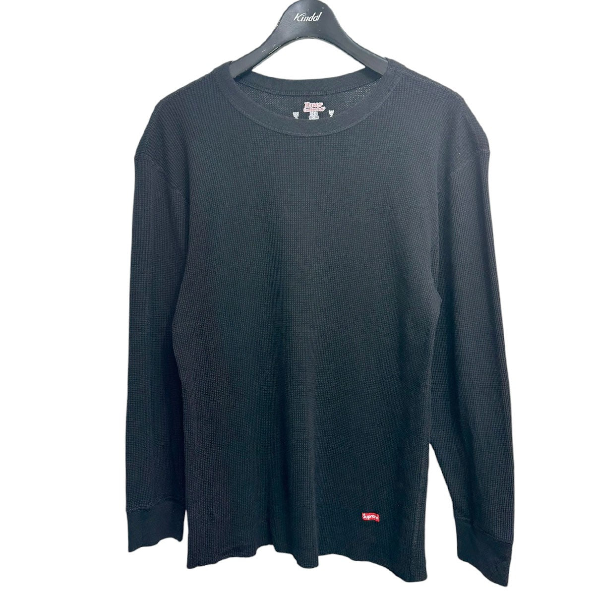 Hanes Thermal Crewサーマルクルーネック長袖Tシャツ