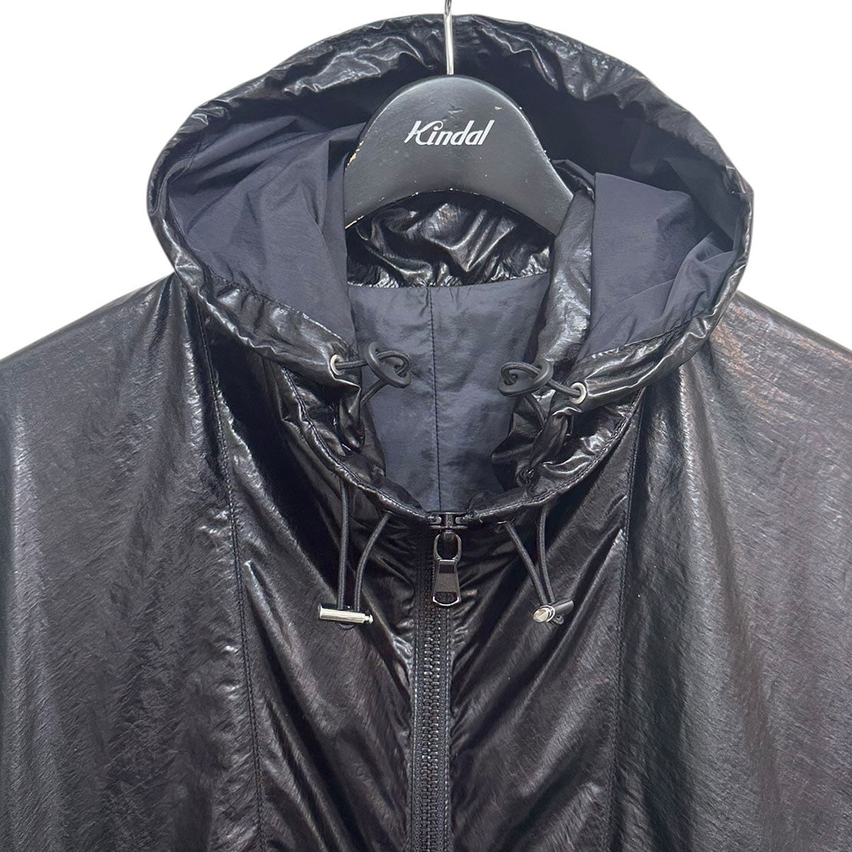 Enamel Nylon Hooded BLOUSONエナメルナイロンフーデッドブルゾン1225-199-0207