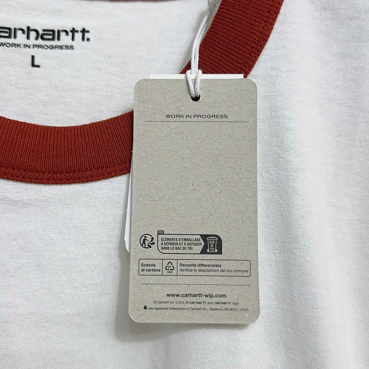 Ringer T-shirtリンガーTシャツI036267