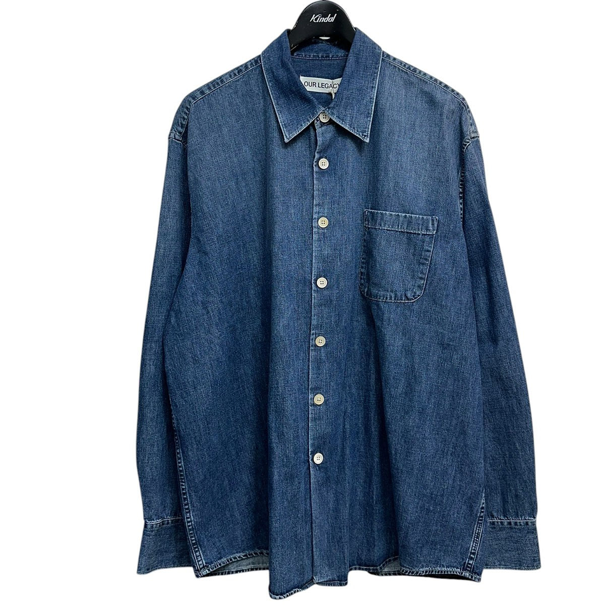 OUR LEGACY 26SSAbove Shirt Whatever WashデニムシャツM2262AW