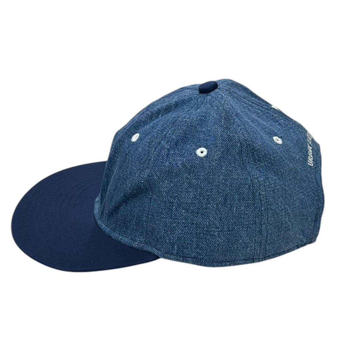 26SST-6M 07 ／ CAP ／ COTTON． DENIMバイカラーロゴ刺繍デニムキャップ261HCDT-HT11