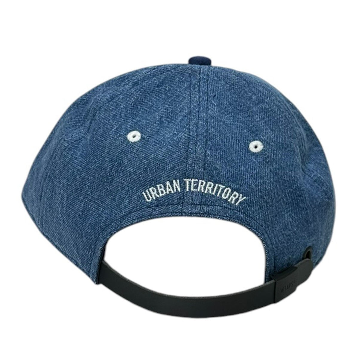 26SST-6M 07 ／ CAP ／ COTTON． DENIMバイカラーロゴ刺繍デニムキャップ261HCDT-HT11