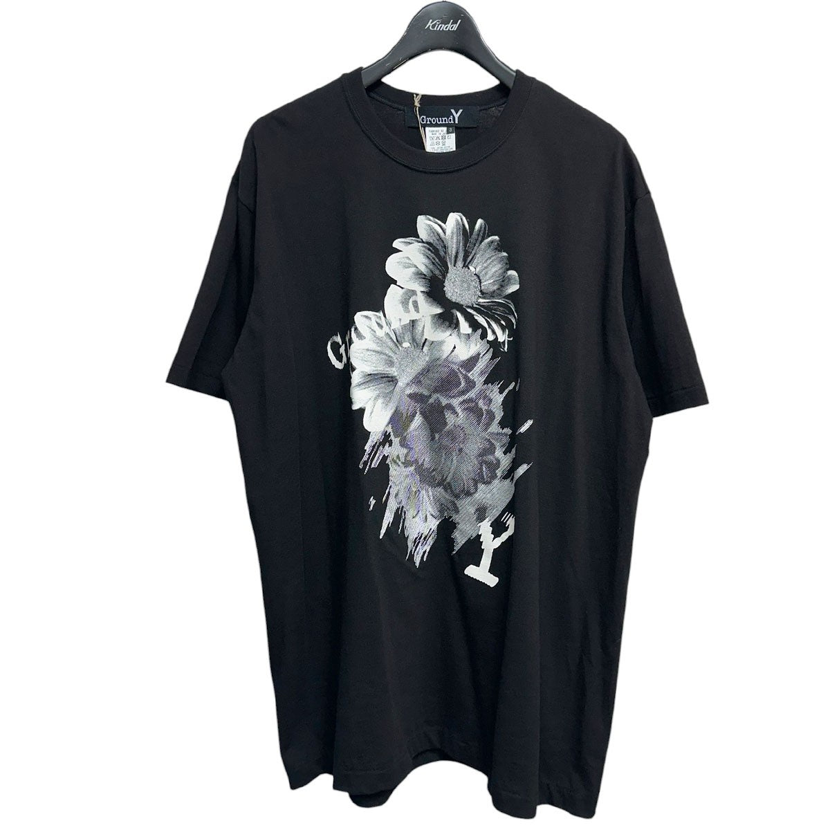 26SSJERSEY FLOWER T-SHIRTフラワープリントTシャツGK-T83-070