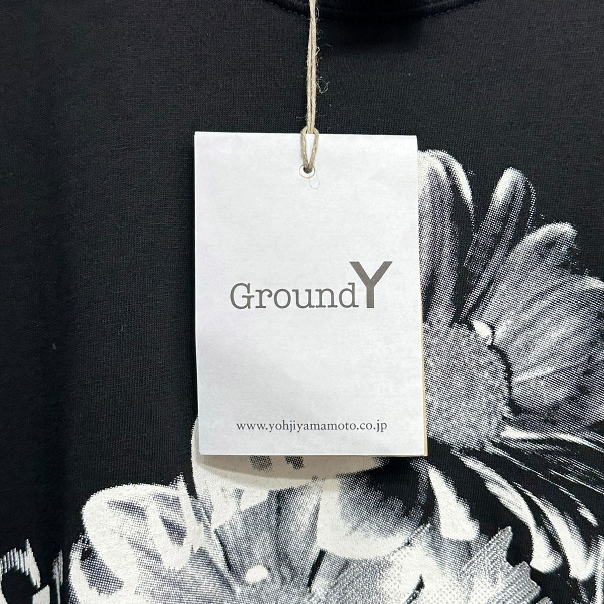 26SSJERSEY FLOWER T-SHIRTフラワープリントTシャツGK-T83-070
