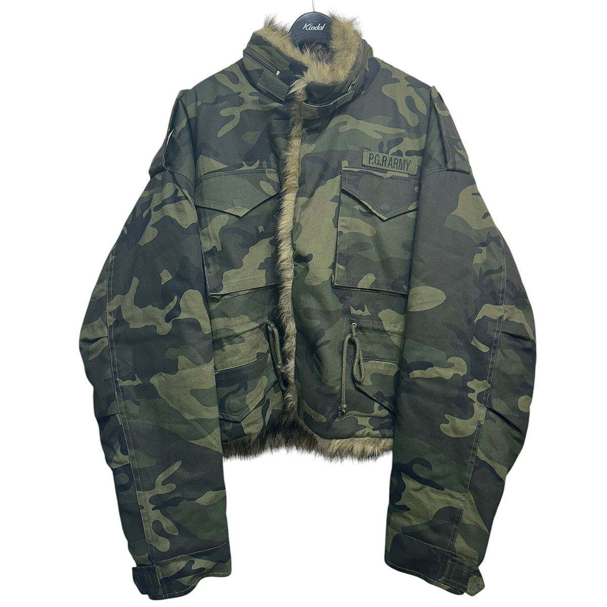 FUR MILITARY FIELD JACKET裏ファーミリタリーフィールドジャケット