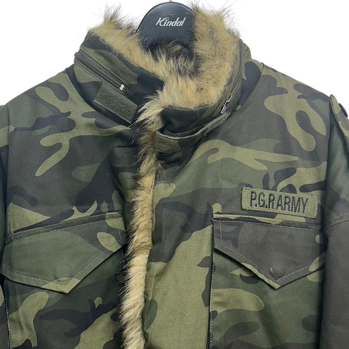 FUR MILITARY FIELD JACKET裏ファーミリタリーフィールドジャケット