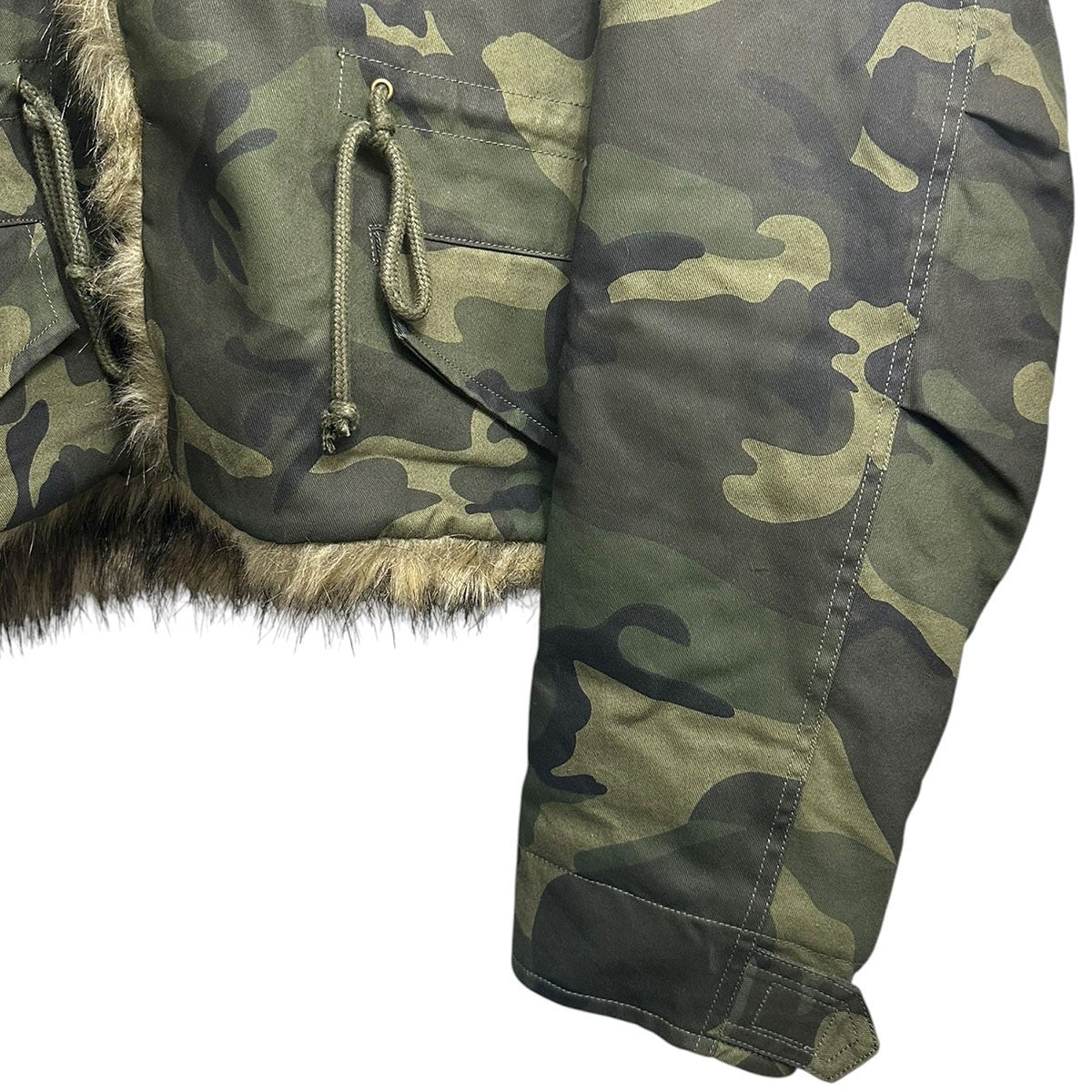 FUR MILITARY FIELD JACKET裏ファーミリタリーフィールドジャケット
