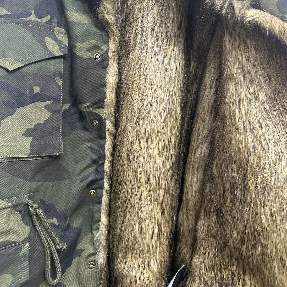 FUR MILITARY FIELD JACKET裏ファーミリタリーフィールドジャケット