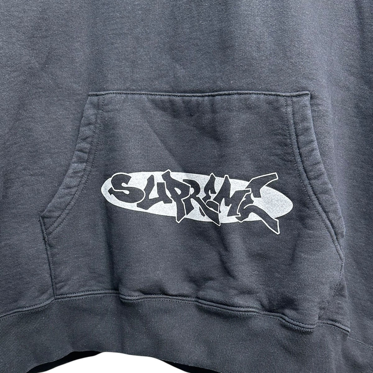 25SSNEW WORLD ORDER HOODED SWEATSHIRTプリントプルオーバーフーディー