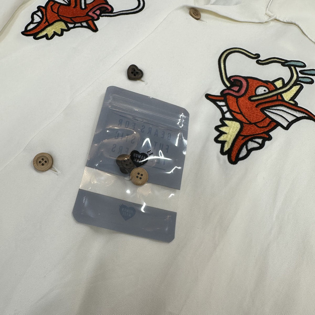 POKEMON MADE ALOHA SHIRTコイキング半袖シャツXX31SH001