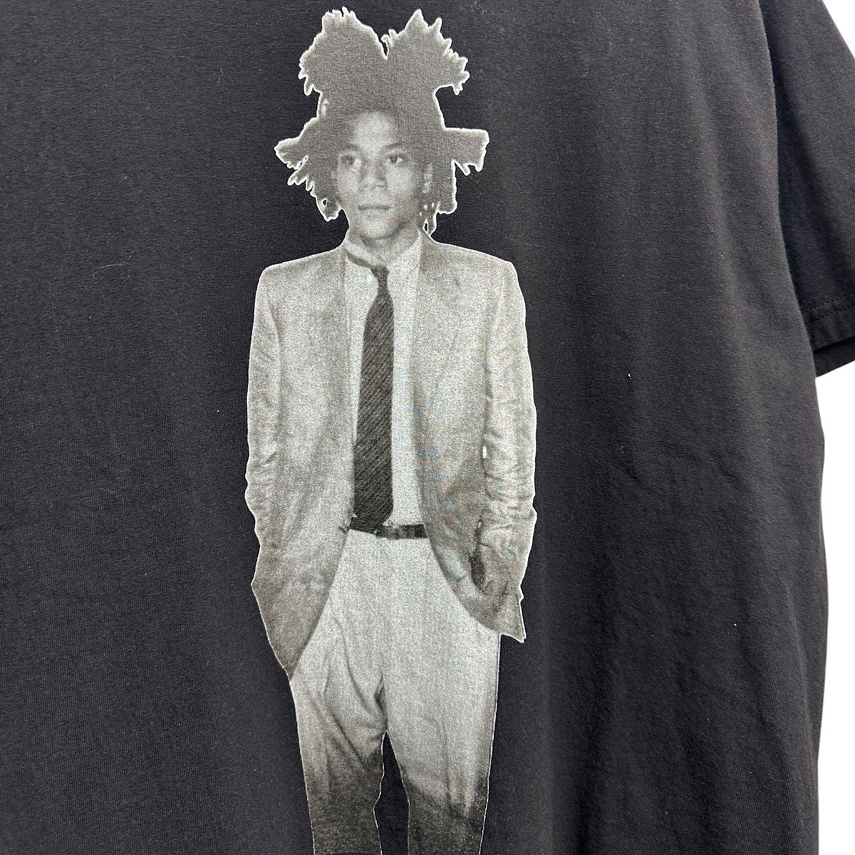 JEAN-MICHEL BASQUIAT CREW NECK T-SHIRTジャンミシェルバスキアクルーネックTシャツ