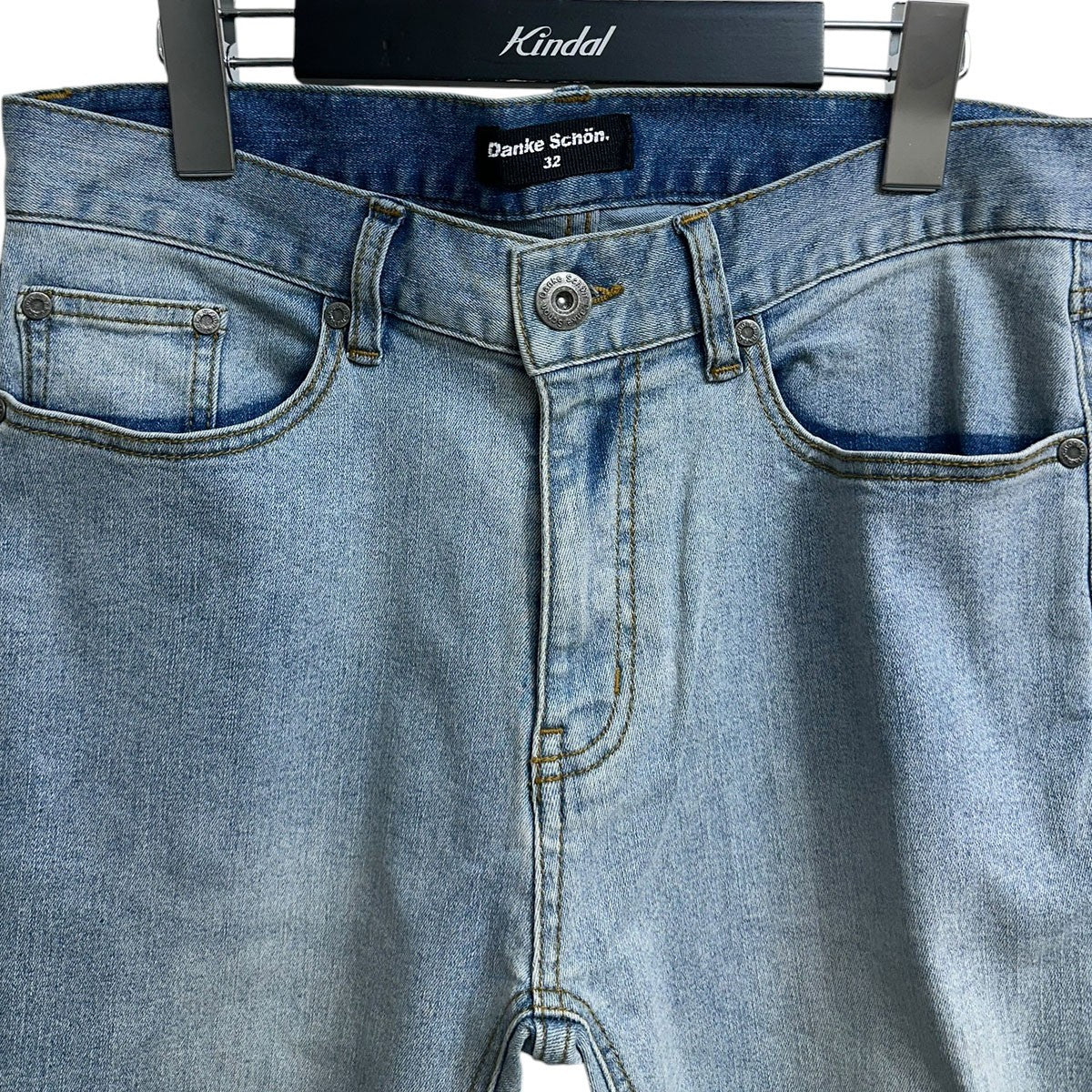 ダメージ加工デニムパンツ21S-PTL002-DS
