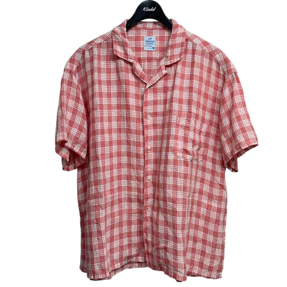 LINEN PALAKA KAIKIN SHIRTリネンパラカ開襟シャツ