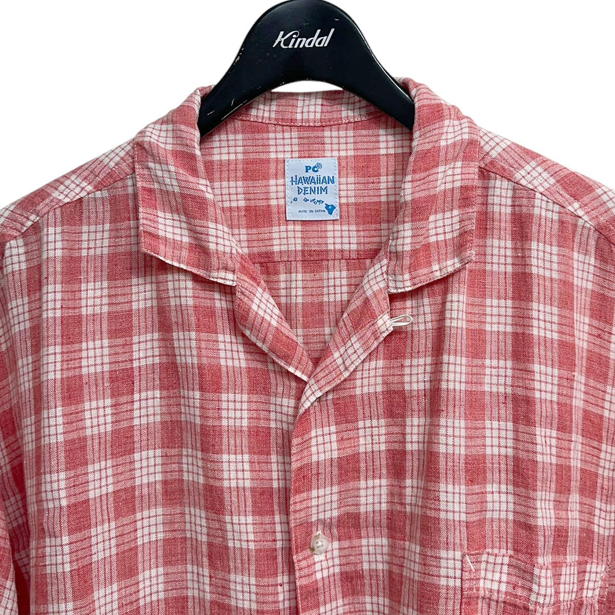 LINEN PALAKA KAIKIN SHIRTリネンパラカ開襟シャツ