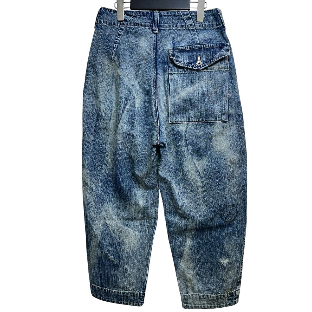 26SSSTENBECK DENIM POCKET PANTS VINTAGE CUSTOMデニムパンツ