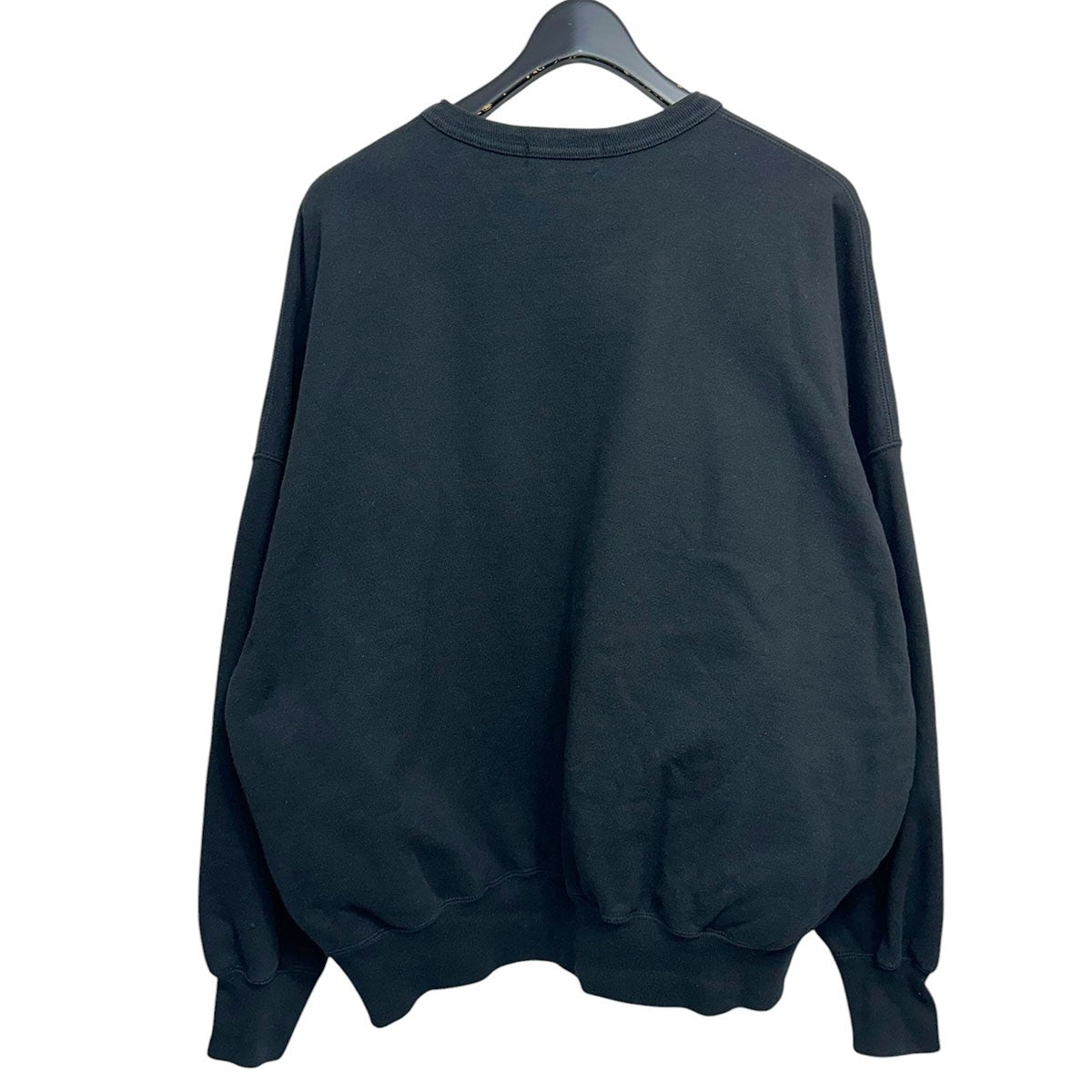 旗艦店限定 Open End Yarn Print Sweat Crewロゴクルーネックスウェットシャツ