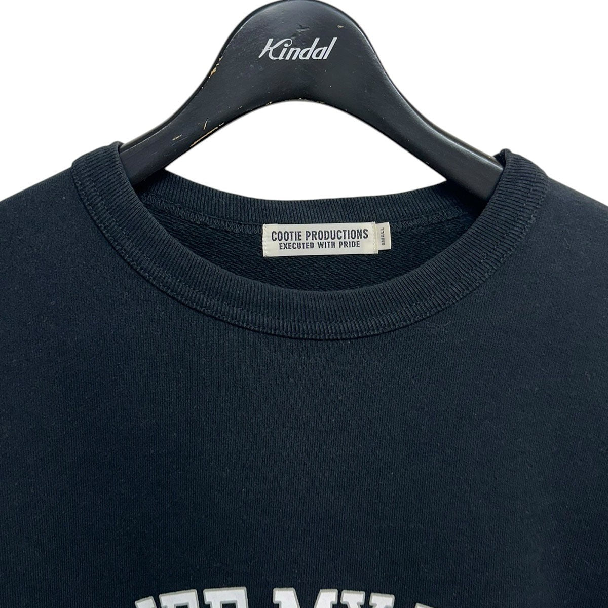 旗艦店限定 Open End Yarn Print Sweat Crewロゴクルーネックスウェットシャツ