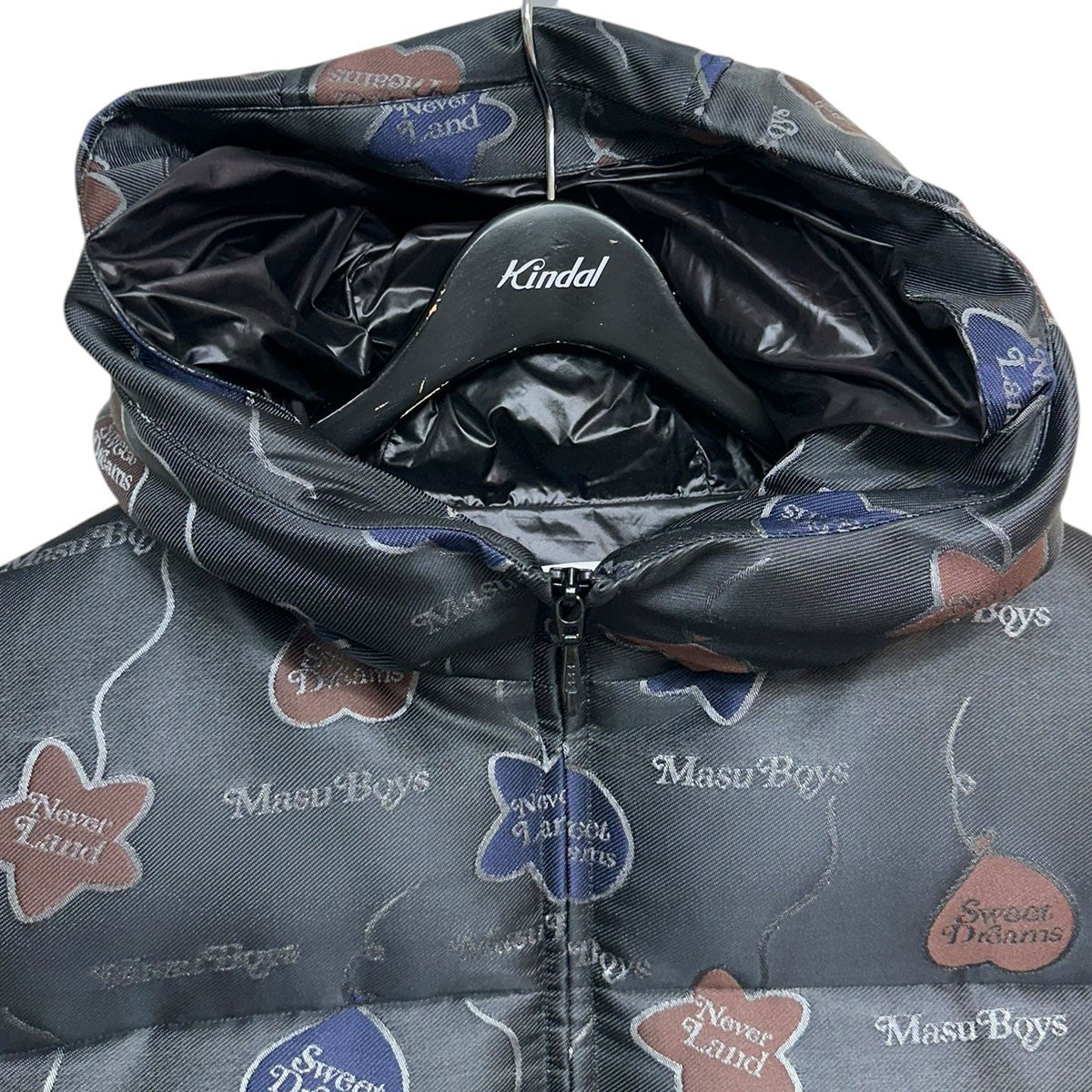FALLING BALLOON DOWN VEST GRAPHIC BY VERDYダブルネームグラフィックプリントダウンベストMPFW-V0124