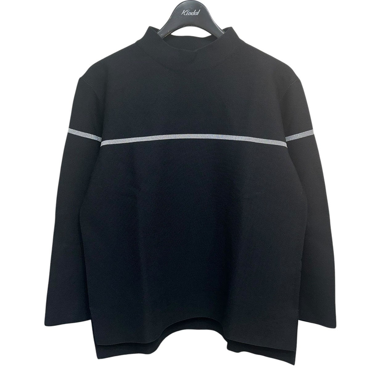 GARTER NETAL MOCKNECK LONG SLEEVETEE SHIRTモックネック長袖カットソー