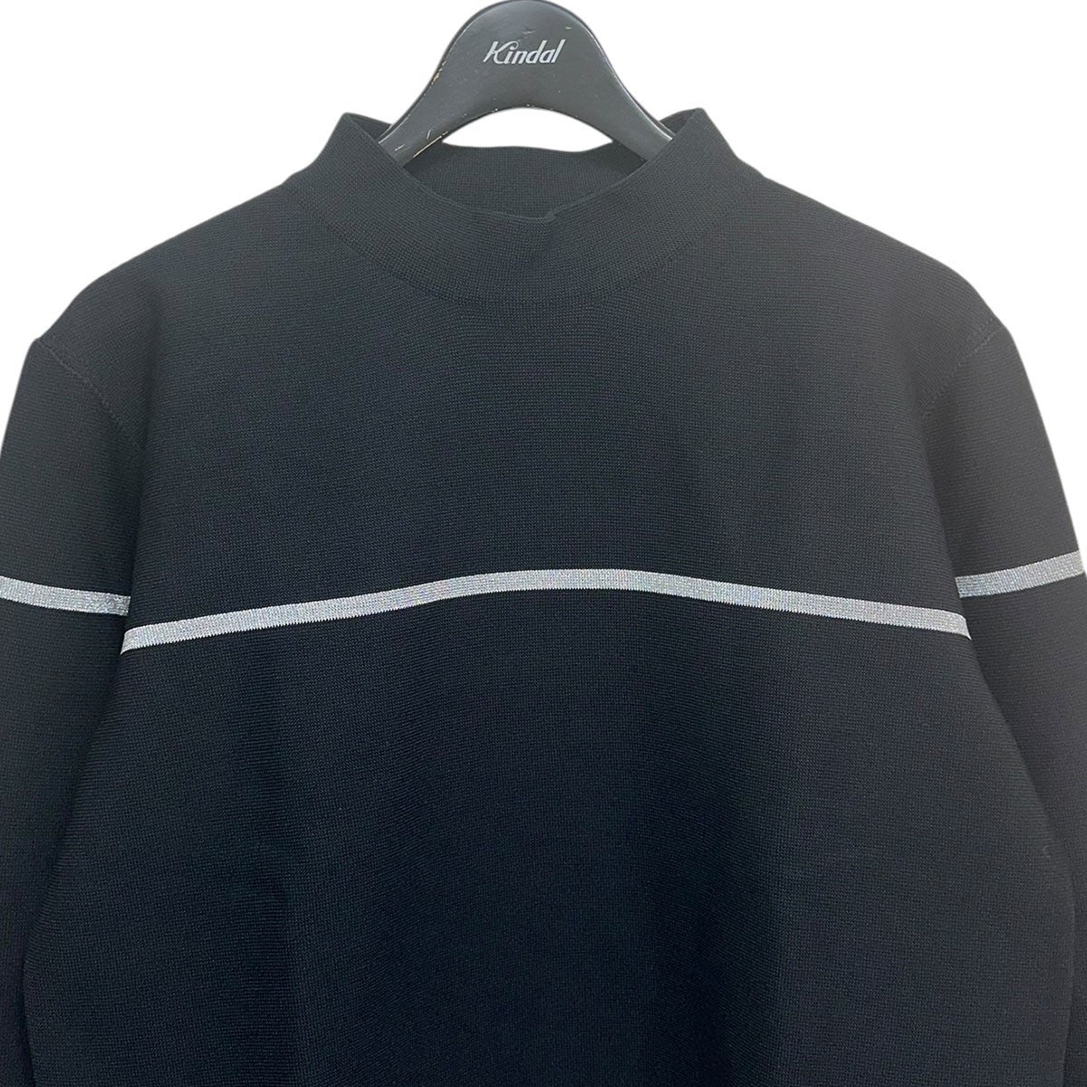 GARTER NETAL MOCKNECK LONG SLEEVETEE SHIRTモックネック長袖カットソー