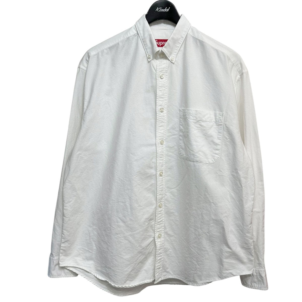 23AWLoose Fit Oxford Shirtロゴ刺繍ルーズフィットオックスフォードシャツ