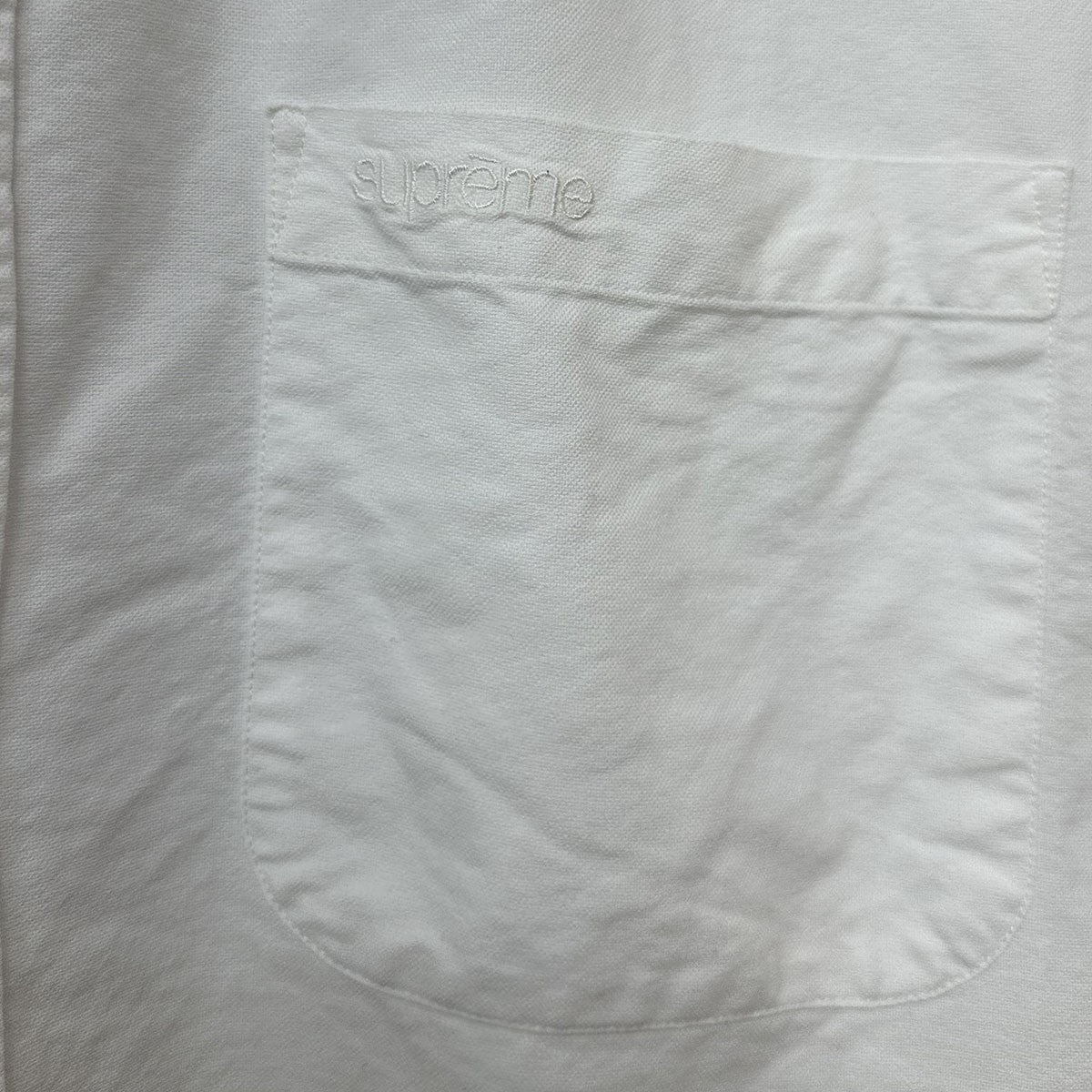 23AWLoose Fit Oxford Shirtロゴ刺繍ルーズフィットオックスフォードシャツ