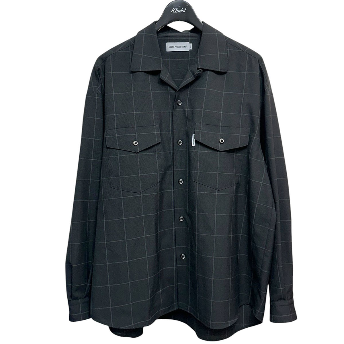 62SST／W L／S SCOUT SHIRTチェックワイドシルエットスカウトシャツCTE-26S401