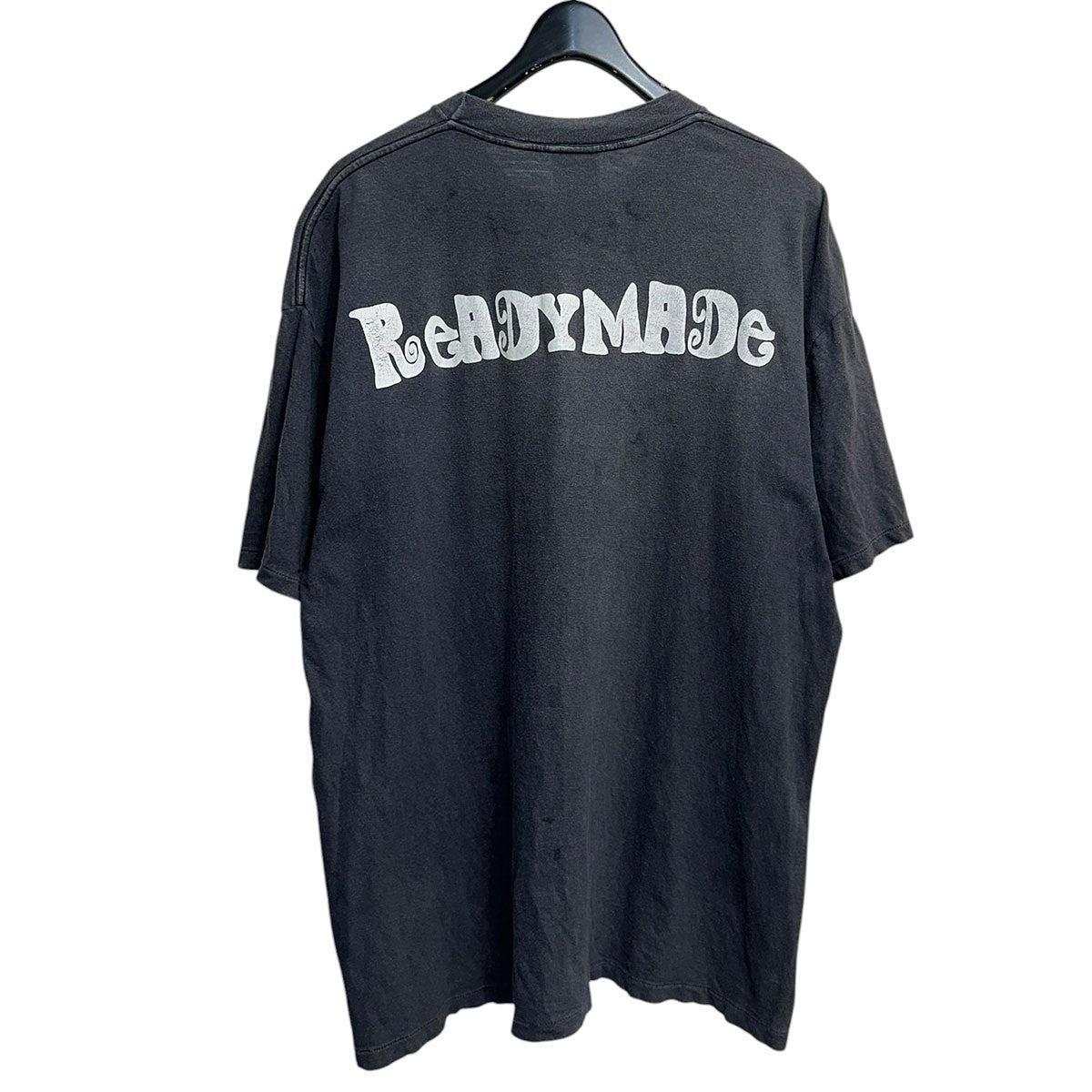 READYMADE SS T-SHIRT PEACEヴィンテージ加工プリントTシャツRE-CO-BK-00-00-280 古着・中古-2枚目のアイテム画像